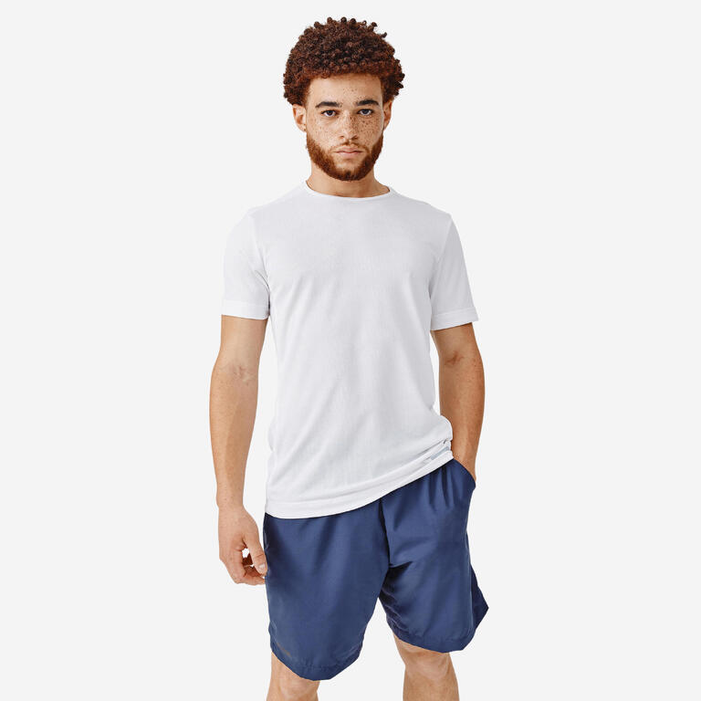Men's Breathable Running T-Shirt - White