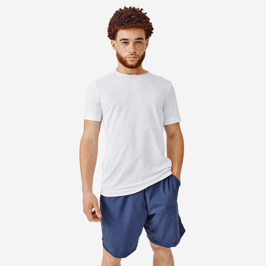 Men's Breathable Running T-Shirt - White